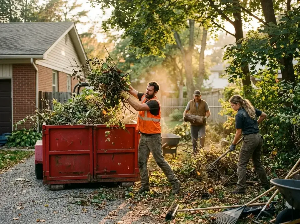 yard-waste-cleanup-crew-landsc-004 — project overview, Cheapest Dumpster Rentals in United States